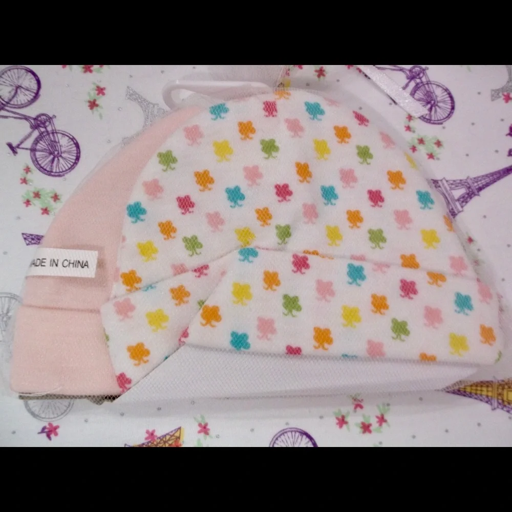 2 Pack Fisher Price Infant Hats Brand New